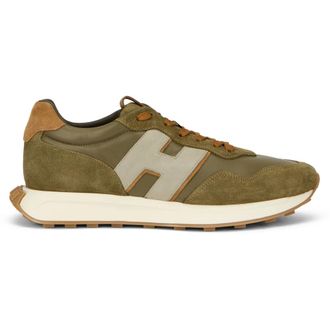 Hogan Sneakers, male, Green, Size: 10 US H601 Sneakers
