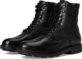 Johnston & Murphy Latham Plain Toe Boots Mens Boots Black European Calfskin : 11.5 M, Leather