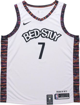 Nike NBA City limited Jersey SW Fan Edition 2019-2020 Season Brooklyn Nets Durant No. 7 White AV4622-101