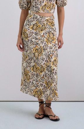 Scalpers Anyyelpu Skirt in Animalprint at Nordstrom, Size X-Large Eu