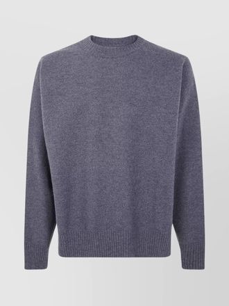 Jil Sander wool crewneck long sleeve jumper
