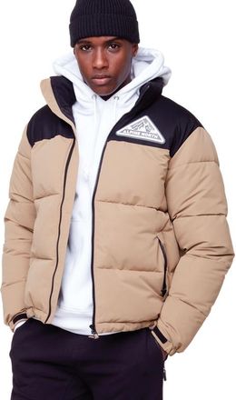 Alpine North TUKTUT - Vegan Down Short Puffer Winter Jacket in Camel at Nordstrom, Size Xx-Large