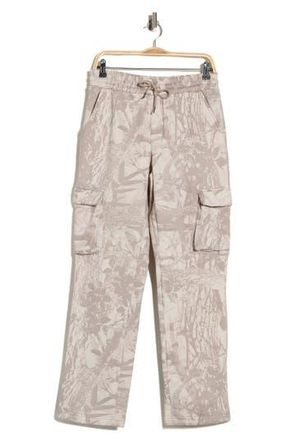 Fleece Factory Tonal Leaves Fleece Cargo Pants at Nordstrom Rack, Size X-Large