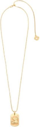 Maje Zodiac sign plaque necklace in Taurus at Nordstrom