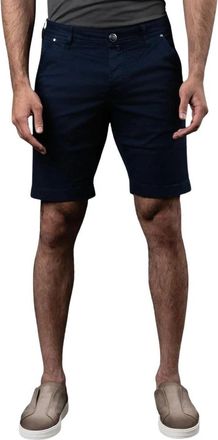 Jacob Cohen Bermuda Zwemshorts - Heren - Korte Broeken - Blauw - XL - Polyester - Korte Broeken