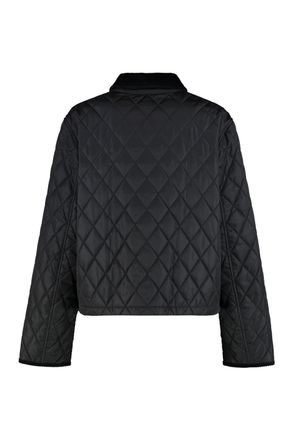 Burberry Check Jacket - Black