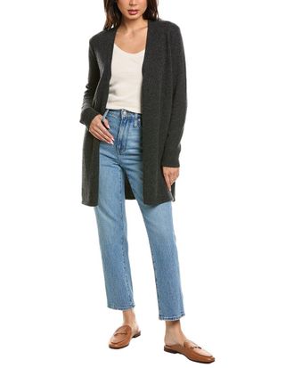The Cashmere Project The Cashmere Project Classic Open Cashmere Cardigan