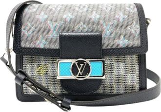 Louis Vuitton Pre-owned Vintage Shoulder Bag - unisex - Vintage Schoudertas - Blauw - ONE Size - Leer - Vintage