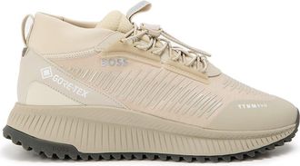 HUGO BOSS Mens Evo Runn TxtgorE-Tex 10266590 Low Top Trainers in Light Beige - Size UK 11