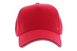 Tommy Hilfiger Mens Baseball Cap - Hats For Men - Mens Hats - Mens Accessories - Caps for Men - Mens Baseball Caps - Cinnabar Red