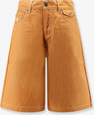 Walk In Paris Bermuda Baggy Orange Denim - WALK IN PARIS - gender_Man