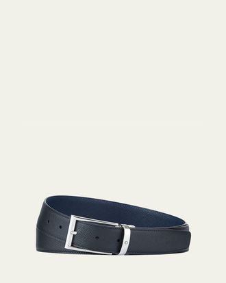 Montblanc Mens Reversible Cut-To-Size Business Belt