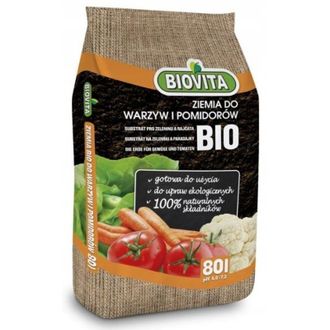 OEM Tierra Preparada Para Hortalizas Y Tomates, Sustrato Org&aacute;nico, 80l, Biovita