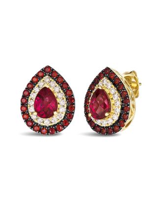Le Vian 14K 2.81 ct. tw. Diamond & Gemstone Drop Earrings