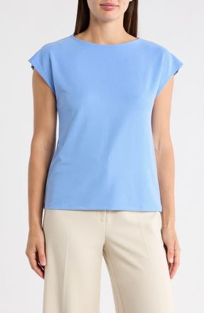 Nordstrom Rack Cap Sleeve Modal Blend T-Shirt in Blue Cornflower at Nordstrom Rack, Size X-Small