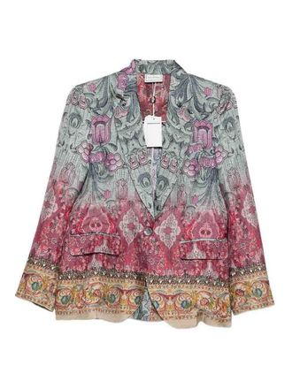 Pierre-Louis Mascia Silk Single-Breasted Jacket