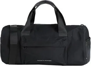 Tommy Hilfiger Skyline Duffle Bag for Women in Black with Detachable Shoulder Strap