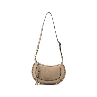 Isabel Marant Oskan Moon Stud-embellished Shoulder Bag
