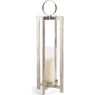 Napa Home & Garden Asola Lantern in Silver at Nordstrom, Size Large