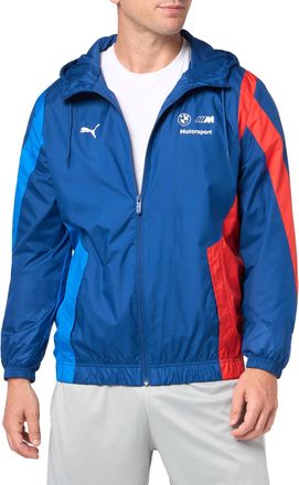 Puma Mens BMW M Motorsport Hooded Woven Jacket, Pro Blue-m Color, M