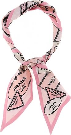 Prada Printed Silk Foulard