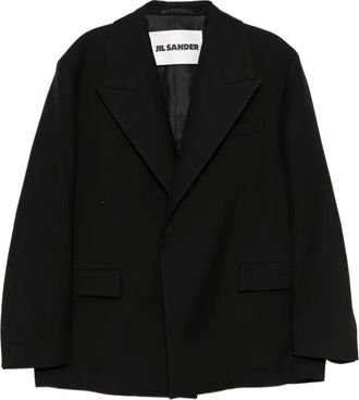 Jil Sander Blazer monopetto - Nero