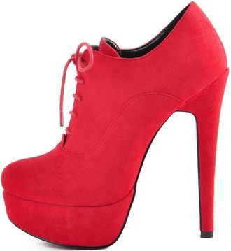 Generic Platform Lace Up Stiletto High Heels Ankle Bootie for Womens, Classic Round Toe Party High Heels Short Booties Comfortable Wedding Prom Dress Pumps Sh