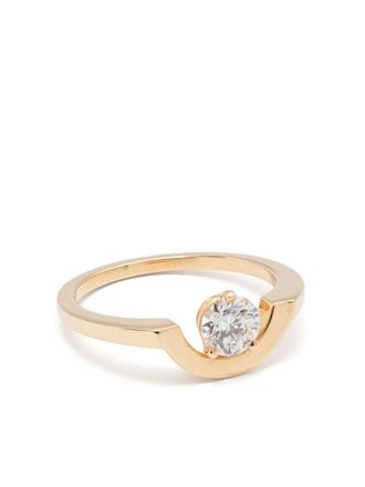 Loyal.e Paris Anello Intr&eacute;pide Petit Arc in oro giallo 18kt riciclato