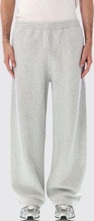 Champion Pantaloni sportivi wide leg in cotone con vita elasticizzata