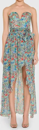 Amanda Uprichard Aurelia Maxi Dress In Sahara