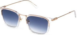 Police SPLP27 OCTANE 12 300K Mens Sunglasses Clear Size 54