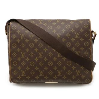 Louis Vuitton Pre-owned Cross Body Bags, male, Brown, Size: ONE SIZE Pre-owned Monogram Shoulder Bag