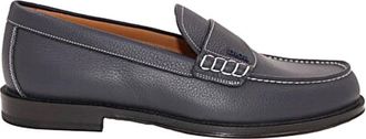Dior Scarpa Loafers - Heren - Loafers - Blauw - 41 EU - Leer - Schoenen