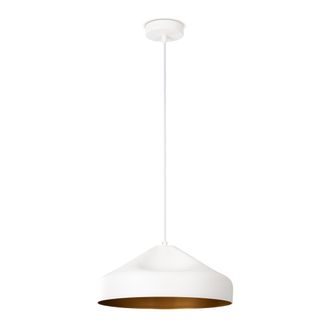 Paco Home Paco Home - L&aacute;mpara Colgante Sal&oacute;n Mesa Comedor Cocina Cable Textil 1,5m Industrial L&aacute;mpara Colgante - Tipo 3, Blanco-oro