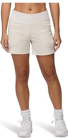 Prana Kanab Shorts Womens Shorts Beach Pebble : XXS 5, Cotton/Nylon/Spandex