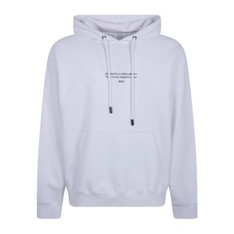 Off-white Heren, Sweatshirts & Hoodies, Wit, Maat: M Katoen