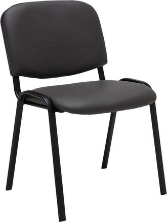 Clp Sedia impilabile Ken similpelle grigio