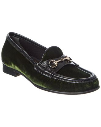 Gucci Horsebit 1953 Velvet & Leather Loafer