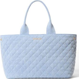 MZ Wallace Medium Metro City Tote in True Light Denim at Nordstrom