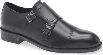 BOSS Tayil Monk Shoe in Black at Nordstrom Rack, Size 8.5Us / 7.5Uk