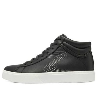 Skechers (WMNS) Skechers Casual High Top Shoes Black White 185007-BKW