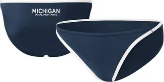 G-III 4Her by Carl Banks Womens G-III 4Her by Carl Banks Navy Michigan Wolverines Play Action Bikini Bottoms at Nordstrom, Size Medium