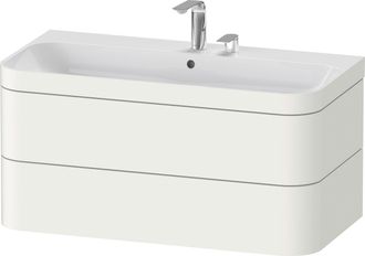Duravit Duravit Happy D.2 Plus Set De Encastre A Pared, 975x490mm, 2