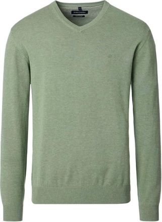 Casamoda Dames, Truien, Groen, Maat: XL Katoen