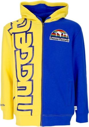 Mitchell & Ness Sweater met rits - Heren - Vesten met rits - Blauw - S - Hoodies & sweatvesten