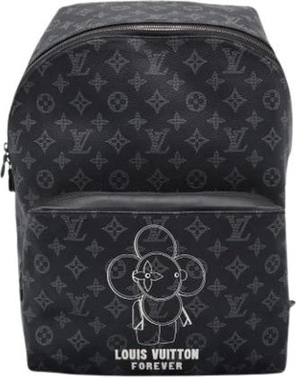 Louis Vuitton Pre-owned Monogram Rugzak - Heren - Vintage Rugzakken - Zwart - ONE Size - Leer - Vintage
