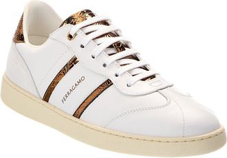 Ferragamo Ferragamo Achille Leather Sneaker