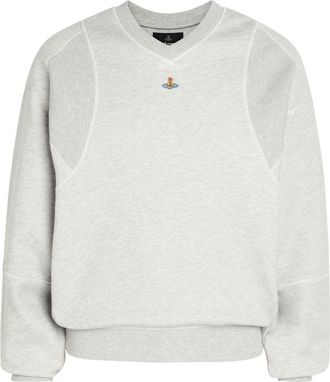 Vivienne Westwood Pourpoint Logo-embroidered Cotton Sweatshirt - Grey - XL
