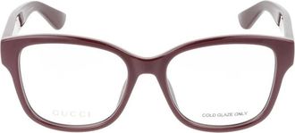 Gucci Glasses, female, Red, Size: 54 MM Gg1340O Eyeglasses