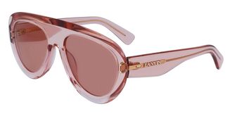 Lanvin LNV666S 651 Mens Sunglasses Pink Size 57